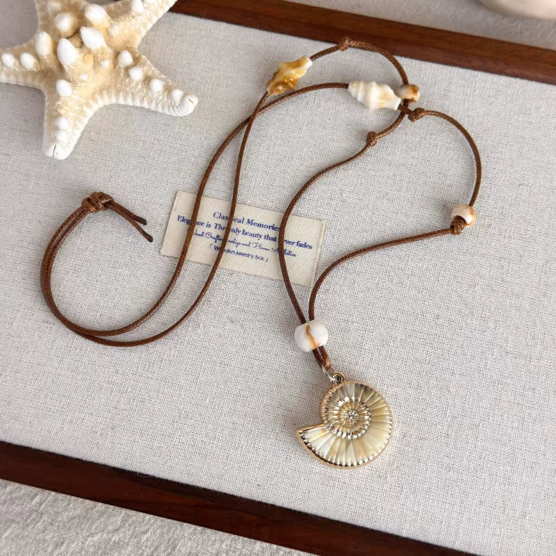 Handmade Seashell Necklace