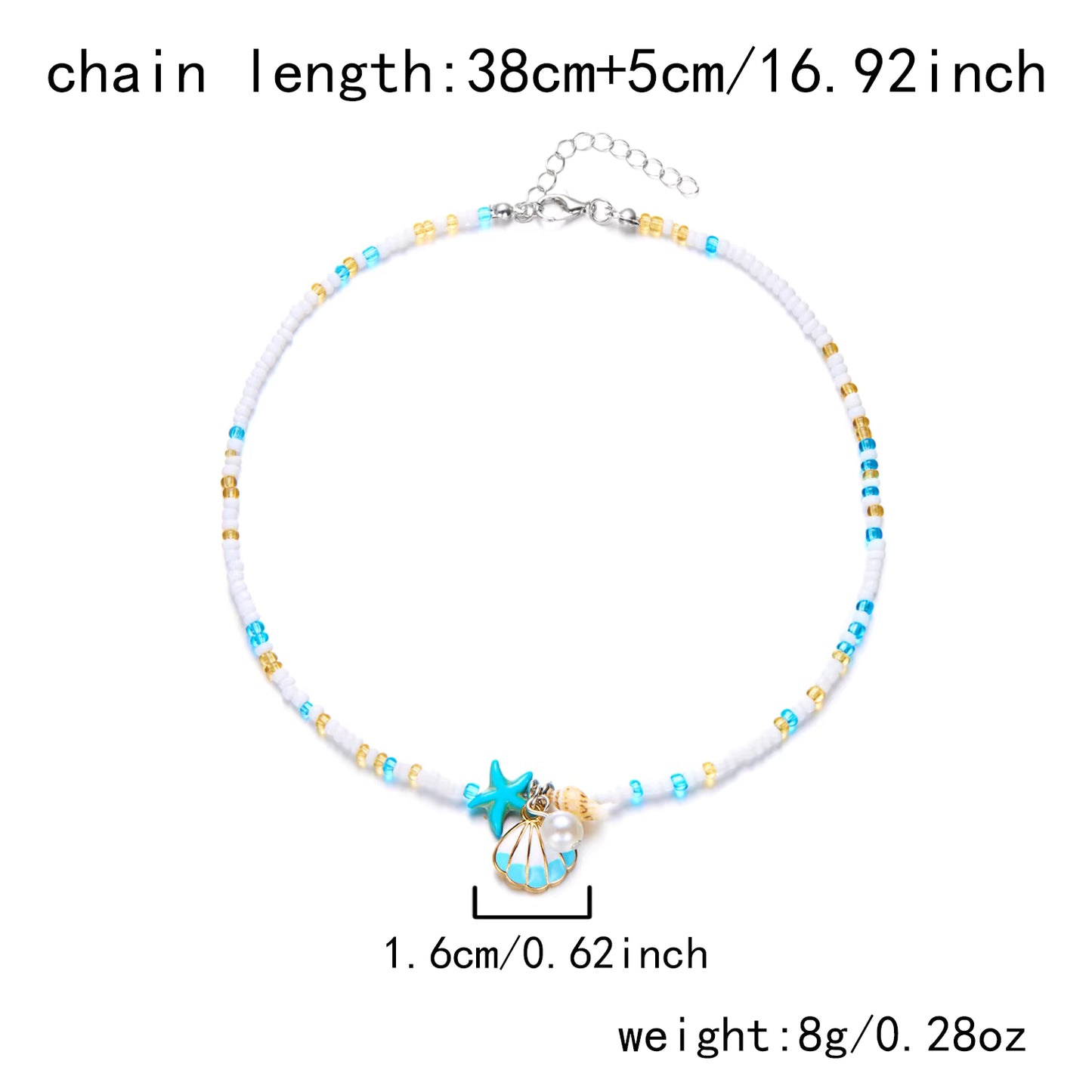 Seashell Pendant Necklace