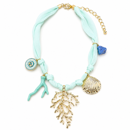 Seashell Charm Necklace