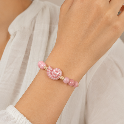 Pink Shell Bracelet