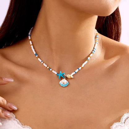 Seashell Pendant Necklace