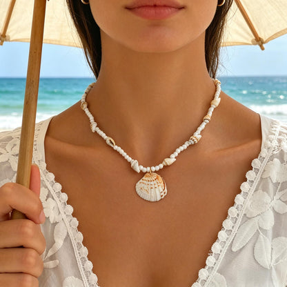 Shell Pendant Necklace