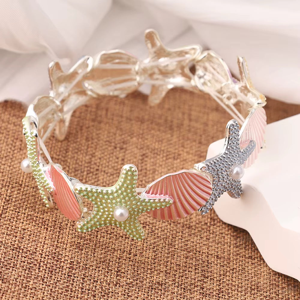 Seashell Cuff Bracelet