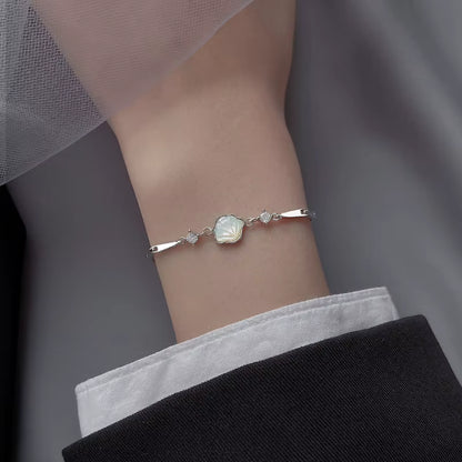 Sterling Silver Seashell Bracelet
