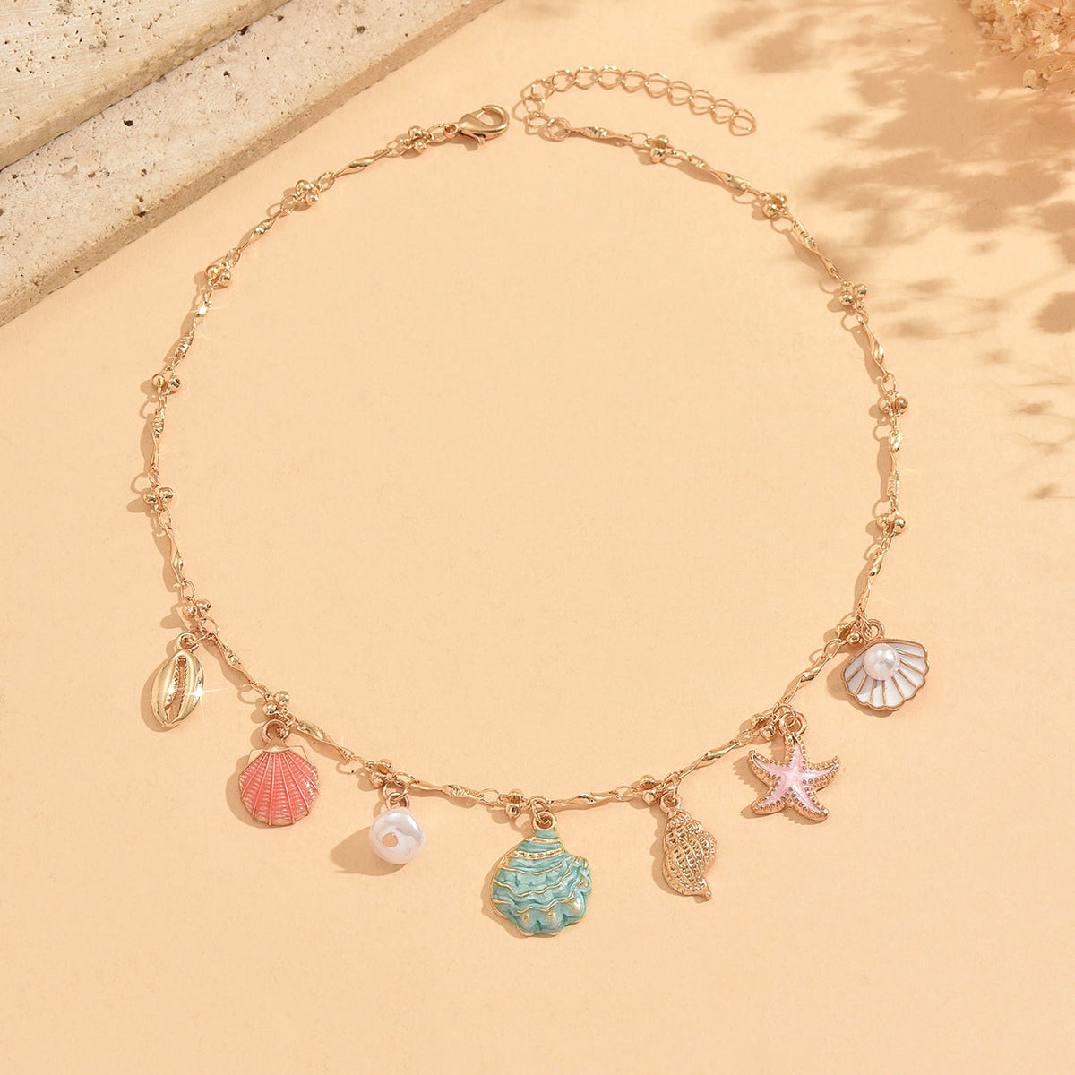 Colorful Seashell Necklace