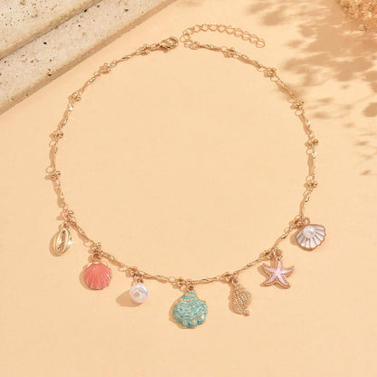 Colorful Seashell Necklace