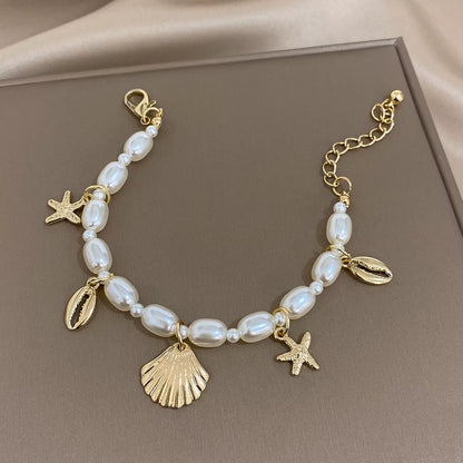 scallop shell bracelet