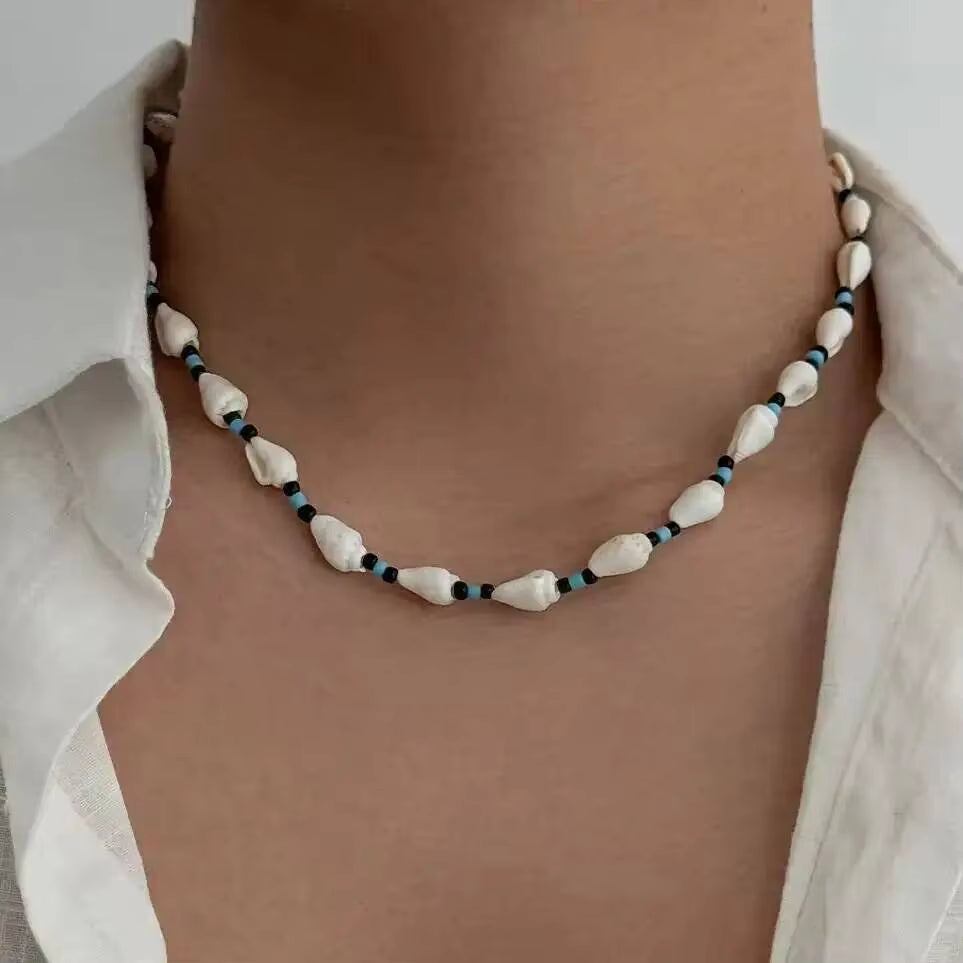 Seashell Necklace Men
