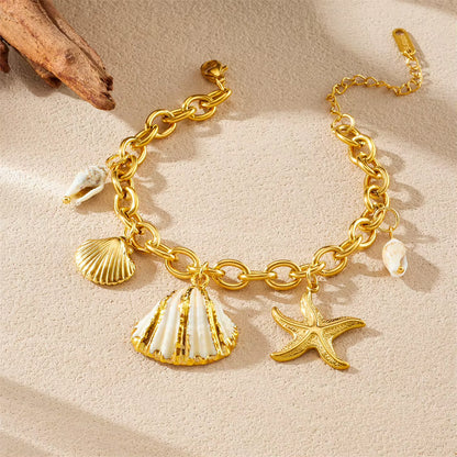 Shell Charm Bracelet