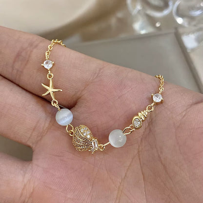 Shell Bracelet Gold