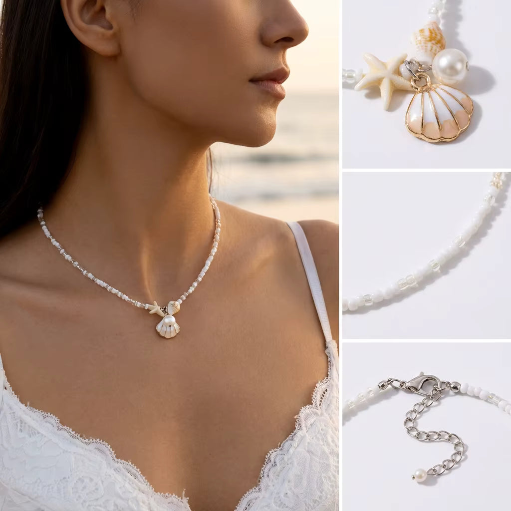 Seashell Pendant Necklace