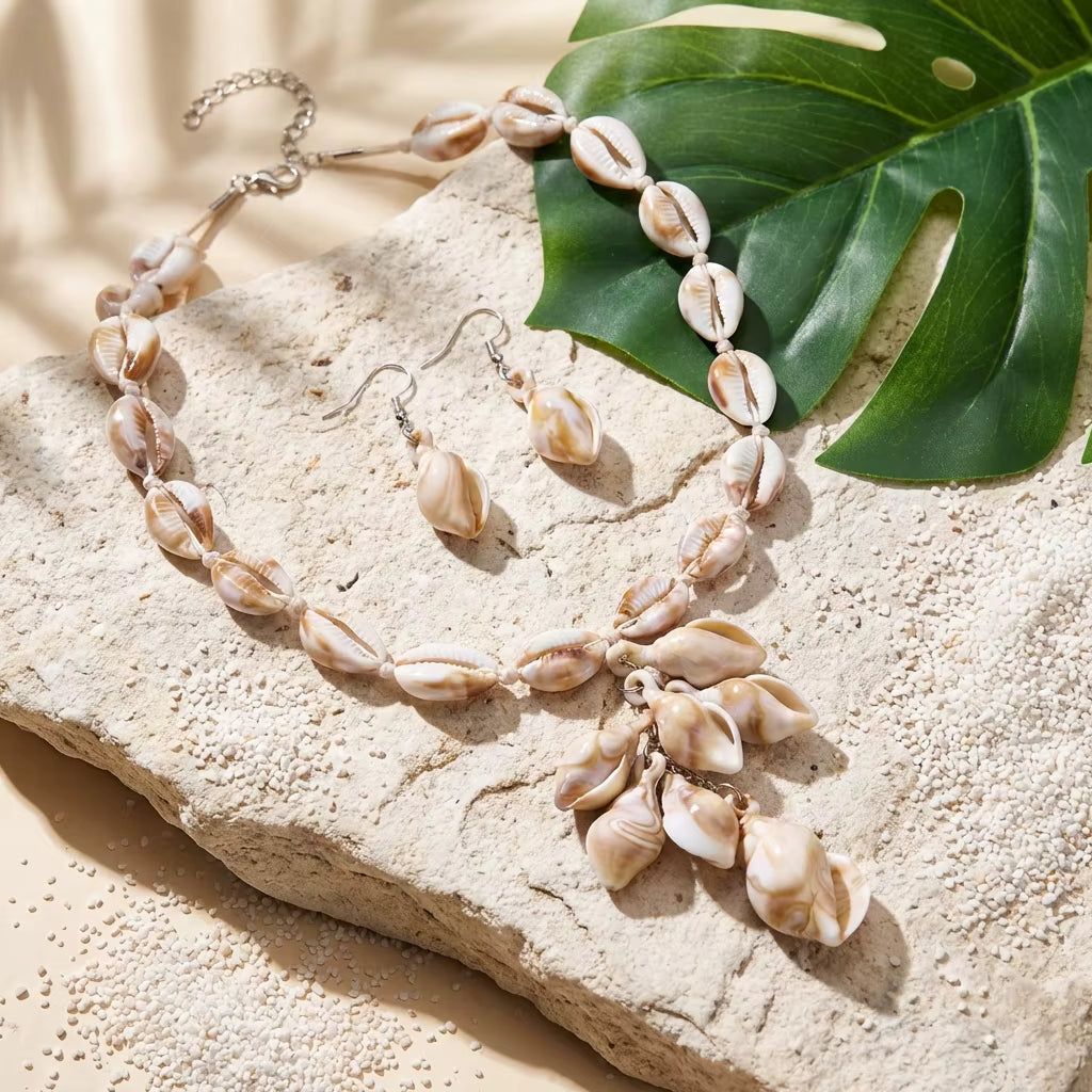 Beach Seashell Necklace