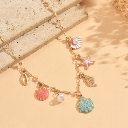Colorful Seashell Necklace