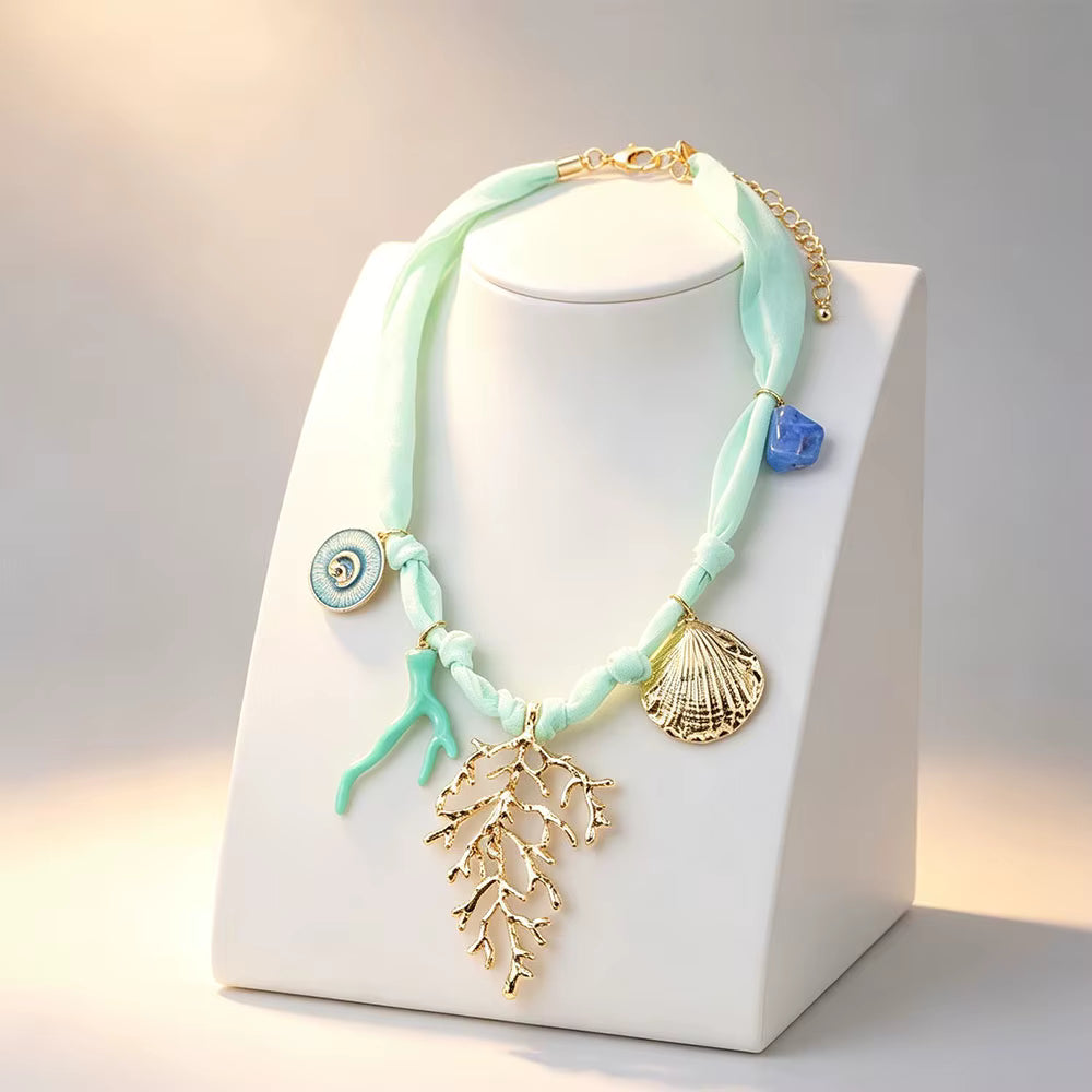 Seashell Charm Necklace