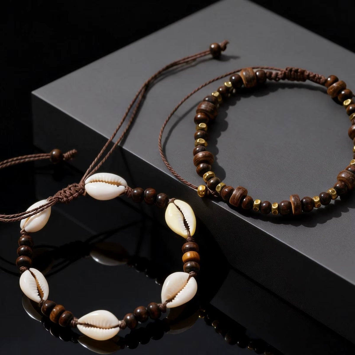 Shell Bead Bracelet