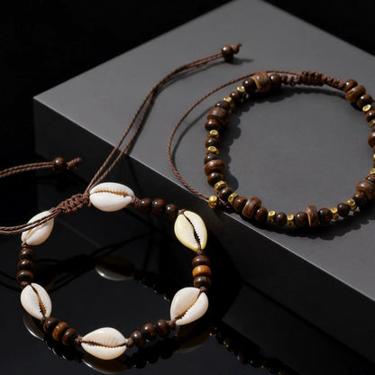 Shell Bead Bracelet