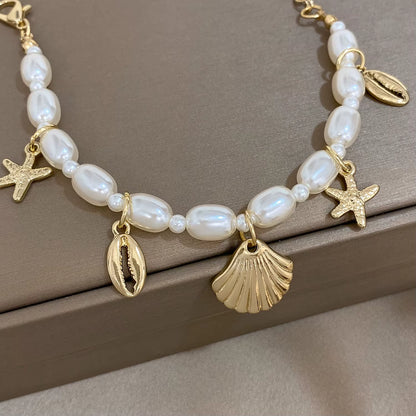 scallop shell bracelet