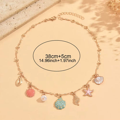 Colorful Seashell Necklace