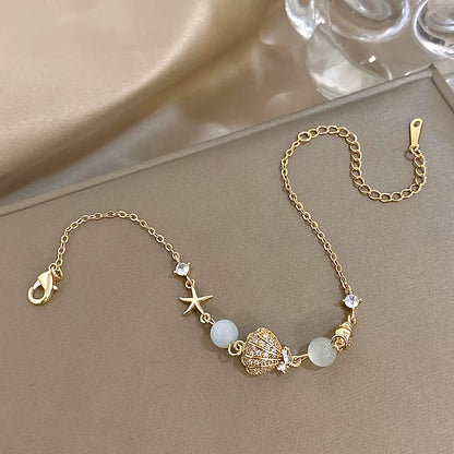Shell Bracelet Gold
