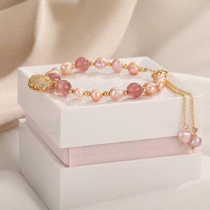 14K Gold Seashell Bracelet