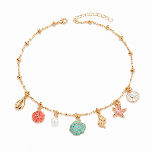 Colorful Seashell Necklace